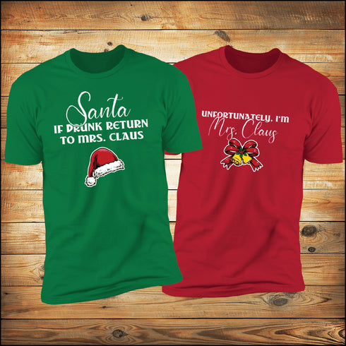 Unisex Christmas Funny Graphic T-shirt